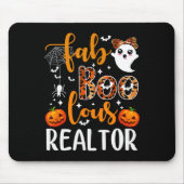 Faboolous Realtor Halloween Realtor Real Anwesen A Mousepad (Vorne)