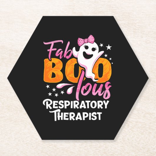 Faboolous Respiratory Therapies Halloween Untersetzer (Vorderseite)