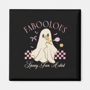 Faboolous Spray Tan Künstler Ghost Halloween Koket Magnet