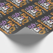 Faboolus Grandma Spooky Ghost Halloween Geschenkpapier (Ecke)