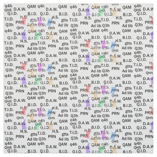 Fabric Abkürzungen Weiß Stoff (Muster)