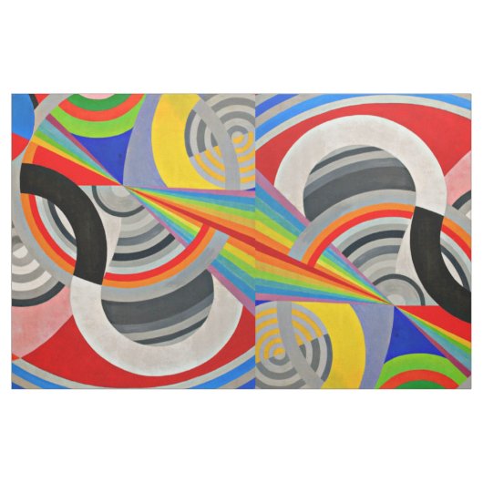 Fabric-Abstrakt-Robert Delaunay 4 Stoff (Fat Quarter (45,7 x 55,9 cm))