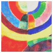 Fabric-Abstrakt-Robert Delaunay 6 Stoff (Nahaufnahme)