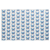 Fabric - Blaue Morpho-Schmetterlinge Stoff (Fat Quarter (45,7 x 55,9 cm))