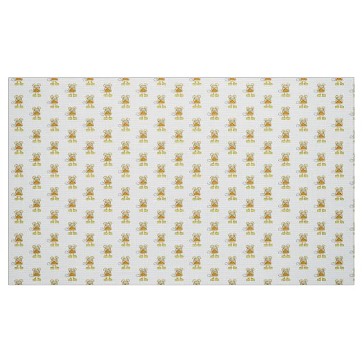 Fabric, Cheesy Mousey Pie Pizza Stoff (Fat Quarter (45,7 x 55,9 cm))