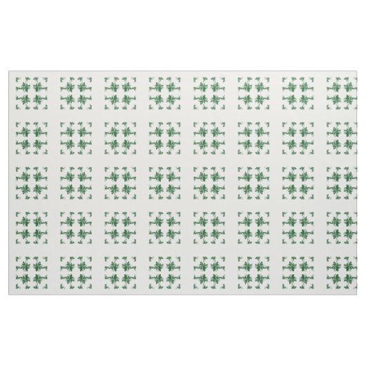 Fabric - Cluster von Holly-Blätter und Berries Stoff (Fat Quarter (45,7 x 55,9 cm))