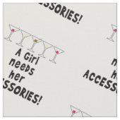 FABRIC - COCKTAIL ACCESSORIES STOFF (Nahaufnahme)