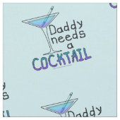 FABRIC - DADDY BRAUCHT EINEN COCKTAIL! STOFF (Nahaufnahme)