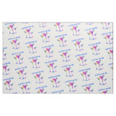 FABRIC - DIET ENDET BEI HAPPY HOUR, Cocktail Spaß Stoff (Fat Quarter (45,7 x 55,9 cm))