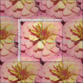 Fabric - Fettquartier - Sherbet Zinnia Stoff (Kachel)