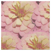 Fabric - Fettquartier - Sherbet Zinnia Stoff (Nahaufnahme)