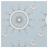 Fabric - Helm und Anker Stoff (Nahaufnahme)