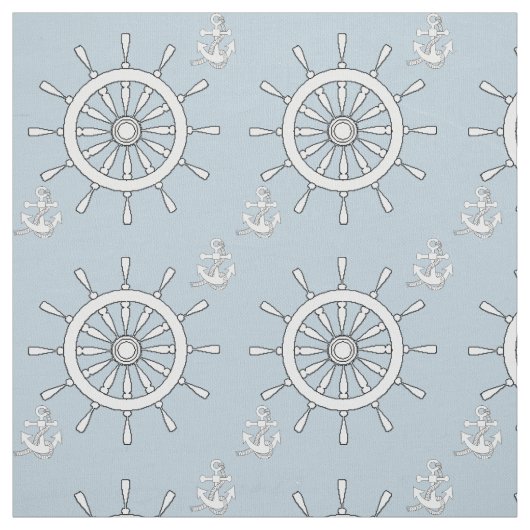 Fabric - Helm und Anker Stoff (Muster)