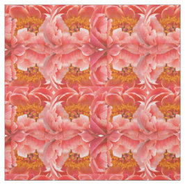 Fabric - Korallenpeony Stoff