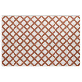 Fabric - Lattice Diamonds in Brown Stoff (Fat Quarter (45,7 x 55,9 cm))