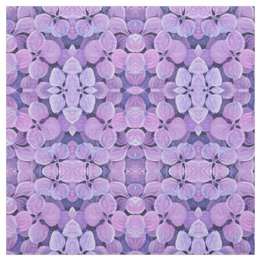 Fabric - Lavender Hydrangea Stoff (Muster)