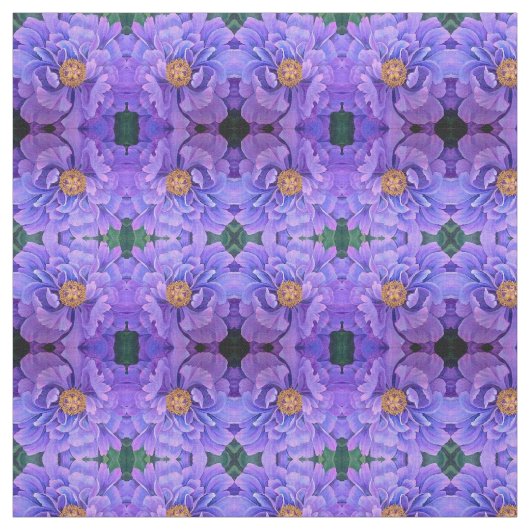 Fabric - Lavender Peony Stoff (Muster)