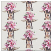 Fabric - Lilly the Goat Stoff (Nahaufnahme)