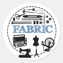 FABRIC Logo Aufkleber