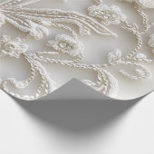 Fabric Look Geschenkpapier (Ecke)
