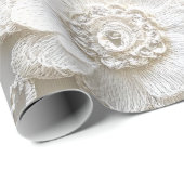 Fabric Look Geschenkpapier (Rolleneckpunkt)