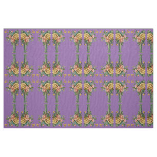 FABRIC MATERIAL CRAFT FLORAL STIL STOFF