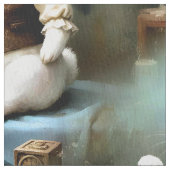 Fabric Panel Storybook Bunny Stoff (Nahaufnahme)