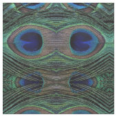 Fabric Peacock Feathers Stoff (Nahaufnahme)