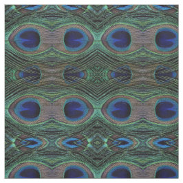 Fabric Peacock Feathers Stoff
