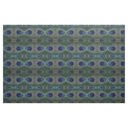 Fabric Peacock Feathers Stoff (Fat Quarter (45,7 x 55,9 cm))