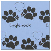 Fabric - Polydactyl Pet Paws Stoff (Nahaufnahme)