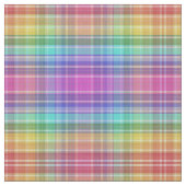 Fabric - Rainbow Madras Stoff (Nahaufnahme)