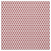 Fabric - Red Florets Stoff (Muster)