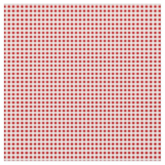 Fabric, Red Gingham Pattern Stoff (Nahaufnahme)