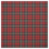 Fabric - Red Tartan Macpherson Clan Stoff (Muster)