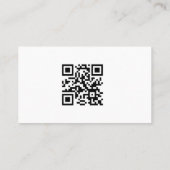 Fabric Standard, 3,5" x 2,0" Visitenkarte (Rückseite)