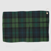 Fabric Tartan Golf Towel Golfhandtuch (Horizontal)