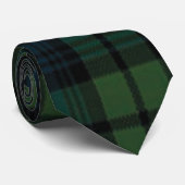Fabric Tartan Neck Tie Krawatte (Gerollt)