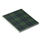 Fabric Tartan Notepad Notizblock (angewinkelt)