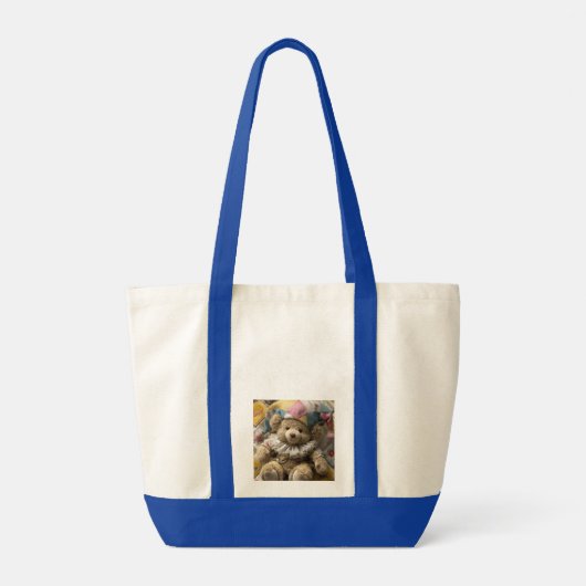 "Fabric Tote Design – Personalized diaper bag Tragetasche (Rückseite)