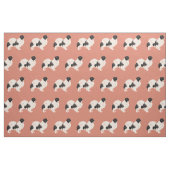 Fabric vom tibetischen Spaniel (B&W) Stoff (Fat Quarter (45,7 x 55,9 cm))