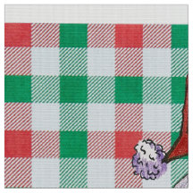 Fabric von Herz und Snowman Friends