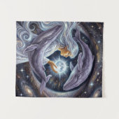 Fabric Wall Art Wandteppich (Vorderseite (Horizontal))