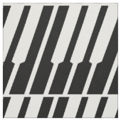 Fabric White Piano Keys Stoff (Muster)
