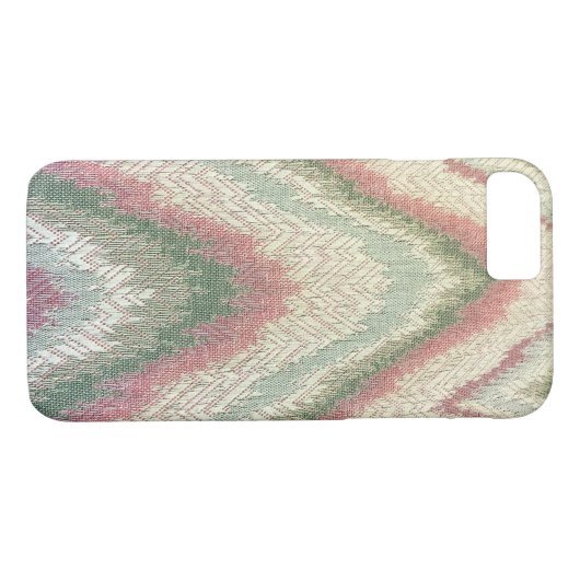 Fabric ZigZag Case-Mate iPhone Hülle (Rückseite (Horizontal))