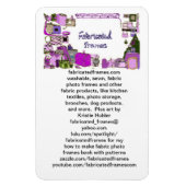 fabricatedframes.com Logo Premium Flexi Magnet (Vertikal)