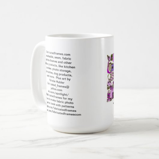fabricatedframes.com Logo-Tasse Kaffeetasse (Vorderseite Links)