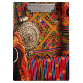 Fabrics, Bhutan Klemmbrett (Vorderseite)