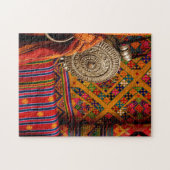 Fabrics, Bhutan Puzzle (Horizontal)