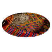 Fabrics, Bhutan Schneidebrett (Ecke)